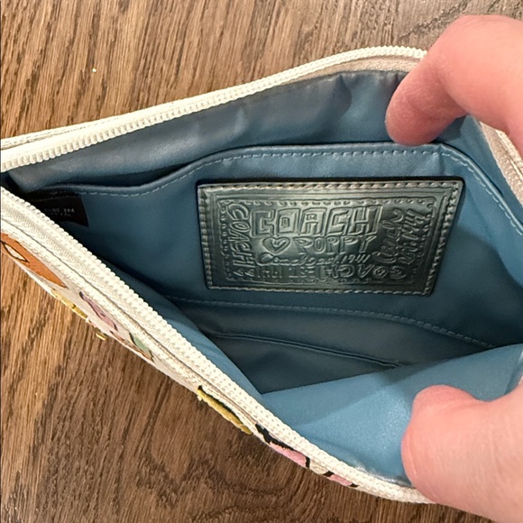 Coach Y2K Poppy Multicolor Wristlet Pouch - Picture 8 of 9